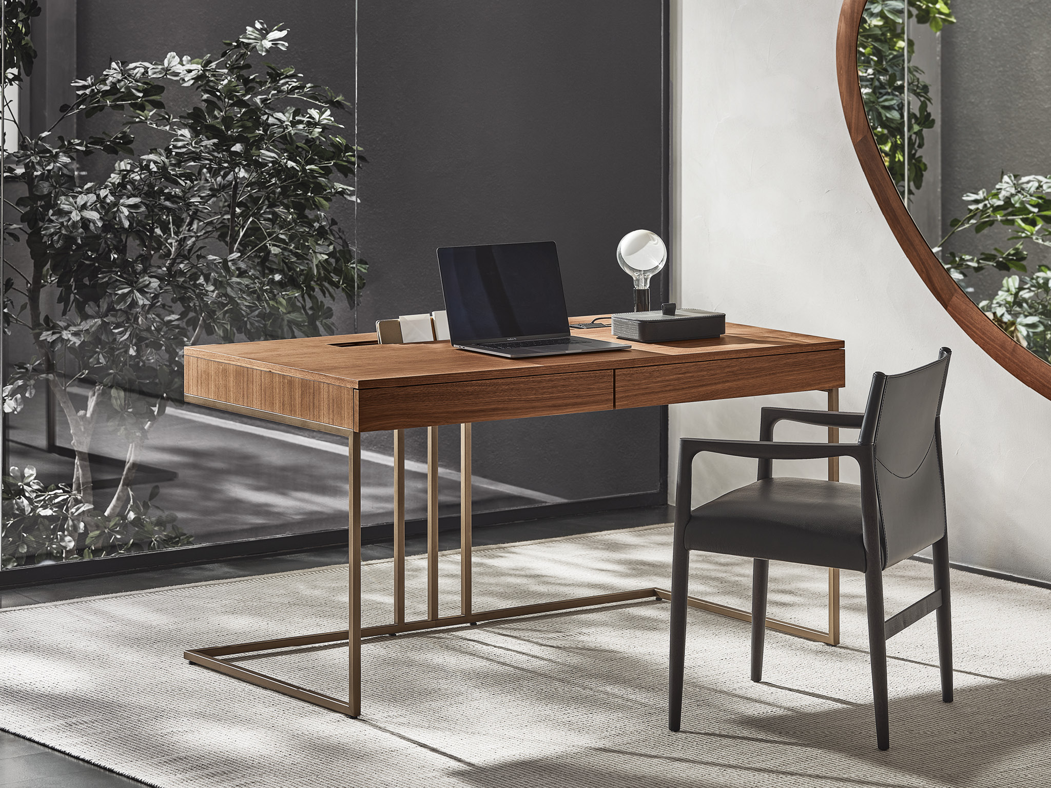 Cocoon Trousse Keramik Desk - Cattelan Italia